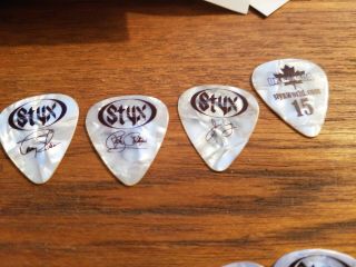 Styx Guitar Pick Oh Canada 15 Tommy