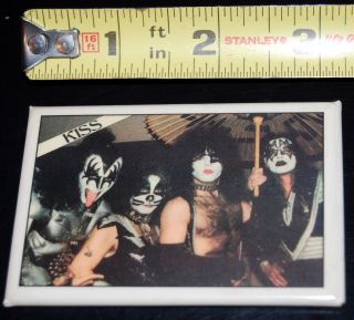 Kiss Band 1977 Rock And Roll Over Japan Tour Mini Mirror 1980 