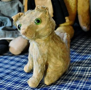 Antique Farnell Mohair Cat