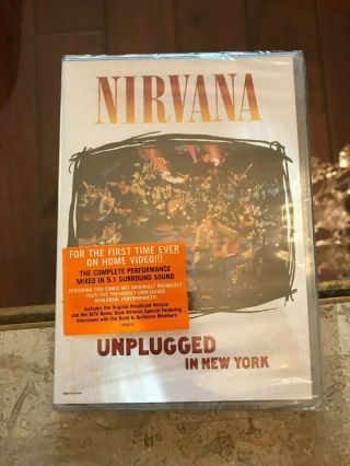 Nirvana: Mtv Unplugged In York Dvd 2007,
