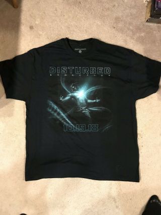 Disturbed Evolution Promo Tshirt 2018 Album Xl