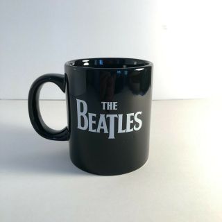 The Beatles Collectible Coffee Mug Black White Ringo Paul John George