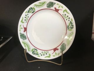 Corelle Impressions Birds & Boughs 8.  5 " Luncheon Plates Christmas,  Set Of 3.