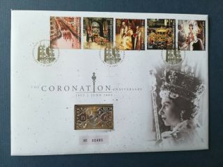 First Day Cover Gb 2003 With Sterling Silver Ingot