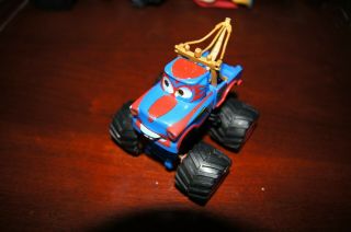 Disney Pixar Cars Toon Tall Tales Monster Truck Tormentor Mater Wrestling