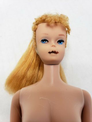 Vintage Mattel Barbie Doll Blonde Ponytail Japan 3
