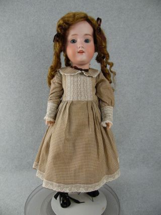 22 " Antique Bisque Head Composition German Armand Marseille Dolly Face Doll Tlc