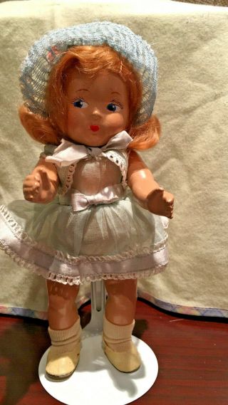 Vintage Vogue Doll Composition Strung Toddles Ginny 40 