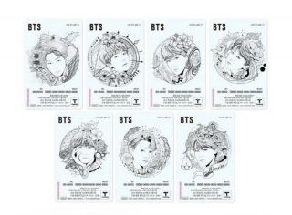 Bts - Cu Illustration Transparency T - Money Card Limited Edition