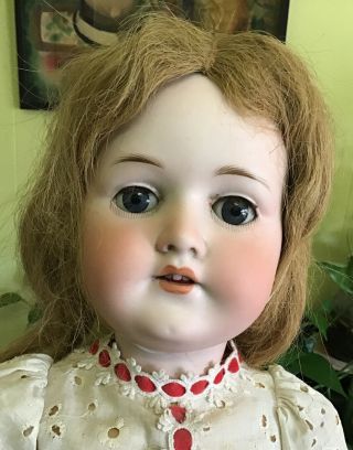 Antique German Doll 26 Inches Tall Cm Bergmann