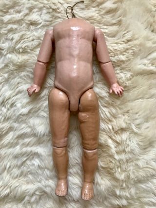 Rare Antique French Doll Body 17 Inches