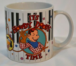 The Howdy Doody Coffee Cup Mug Vintage Collectible 19684 Nbc 1988 Made Korea