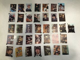 1964 T.  C.  G.  Beatles Trading Cards - Beatles Color Series (36 Cards)