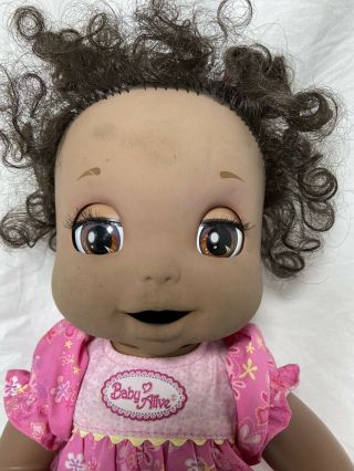 Baby Alive African American Brown Soft Face Interactive Doll 2006 Hasbro 2