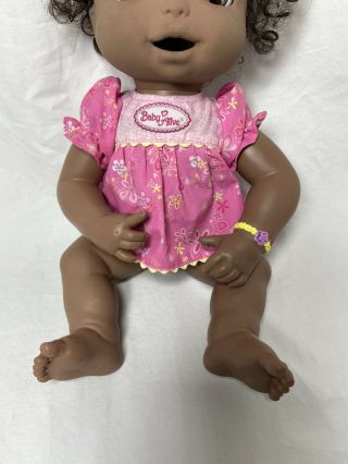 Baby Alive African American Brown Soft Face Interactive Doll 2006 Hasbro 3
