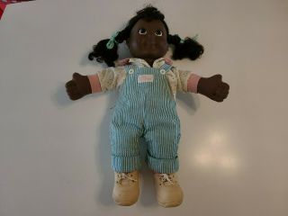 Vintage Hasbro Playskool 1980s My Buddy Kid Sister Black African American Doll