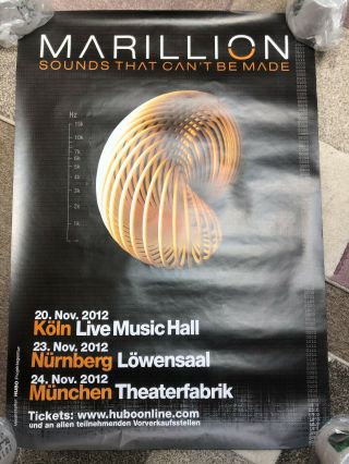 Marillion Tour Poster - Sounds That Can 