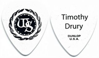Whitesnake Timothy Drury Authentic 2009 Good To Be Bad Tour Stage Guitar Pick