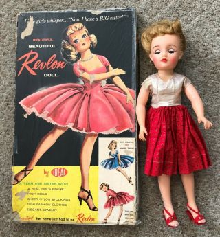 18 " Revlon Doll By Ideal Rare 1950 