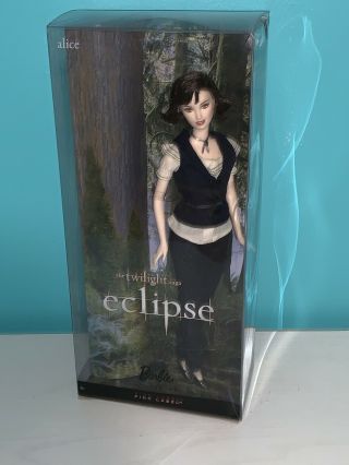 Twilight Saga Eclipse Alice Cullen 2010 Barbie Doll Pink Label Nrfb Mattel