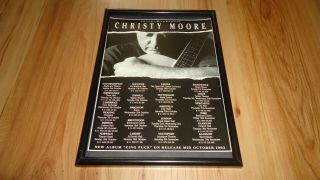 Christy Moore 1993 Tour - Framed Advert
