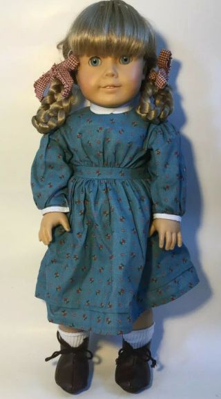 Pleasant Company American Girl Doll Kirsten With Dress And Boots