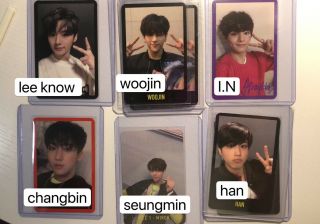 Stray Kids Miroh / Yellow Wood: Photocards / Pre - Order Cards