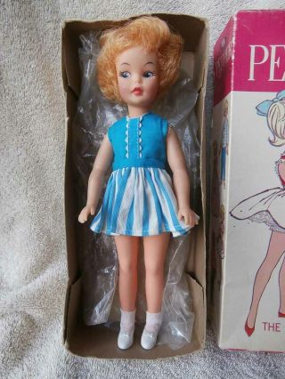 Vintage Ideal Tammy Pepper Doll W/ Box Near Example