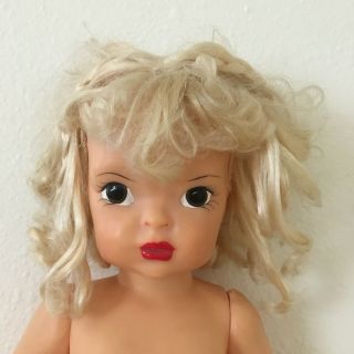 Vintage Doll Terri Lee Blond Wig Doll - Late 1940s - Early 1950s - One Owner