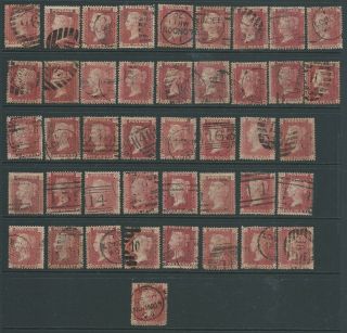 1d Reds Victoria Unchecked Lot As Received