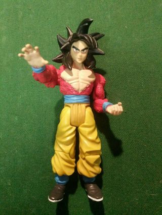 Ss4 Goku Action Figure Dragon Ball Z Dbz Jakks Saiyan 4 2004
