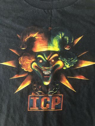 Insane Clown Posse Carnival Of Carnage 2000 Joker Icp All Sport - Black - Xxl