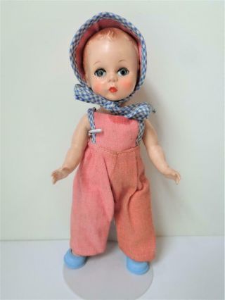 1953 Quiz - Kin Madame Alexander Doll In Playsuit & Bonnet Alexanderkins