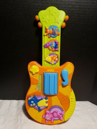 THE BACKYARDIGANS Musical Singing Guitar Toy 2006 Mattel Nickelodeon GREAT 2