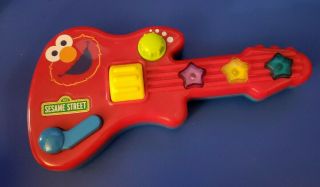 Elmo Baby Guitar Mattel Dials Baby Toy 2000 Sesame Street Rare