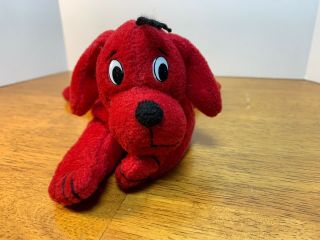 Scholastic Side Kicks Clifford The Big Red Dog 8 " Bean Bag Stuffed Animal Toy