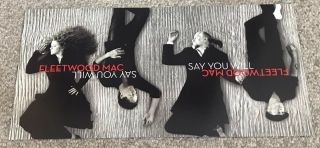 Fleetwood Mac Say You Will 2 Sided Promo 12x24 Poster Flat 2003 -