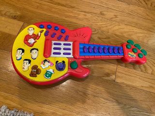 The Wiggles Guitar Play Along Musical Red By Spin Master 2003