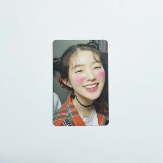 K - Pop Red Velvet Irene Seulgi Mini Album " Monster " Official Irene Photocard