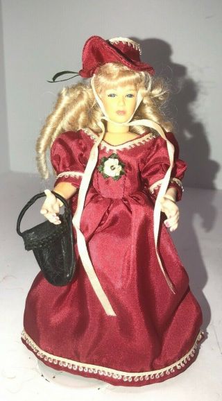 Vintage Dollhouse Miniature Heidi Ott Victorian Lady