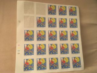 22 First Class Stamps Unfranked Ted Lewis Clark Aged 10 - 7 November 2017