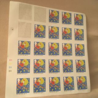 22 First Class Stamps Unfranked Ted Lewis Clark Aged 10 - 7 November 2017 3