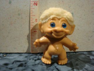 Vintage S.  H.  E Fro Hair Troll Scandia House Pencil Topper 1964