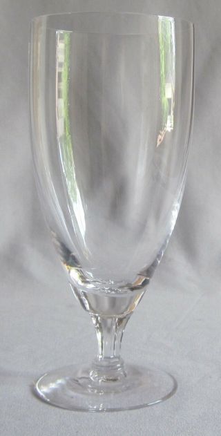 Iced Tea Glass Goblet Fostoria Crystal Debutante Pattern Clear 6 3/4 "