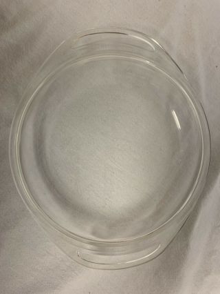 Pyrex 683 - C Clear Glass Domed Replacement Lid For 1.  5 Qt Round Dish