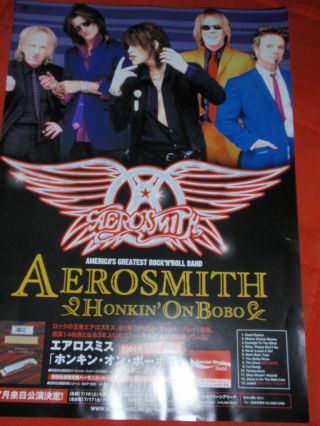 Aerosmith Six Piece Japan Flyer Set Honkin 