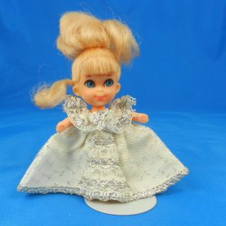 Vintage Liddle Kiddles CINDERIDDLE Storybook Doll Set Mattel 1960s PRETTY 2