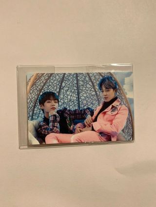 Official Bts 방탄소년단 Wings Tour Photocard V And Jimin Unit
