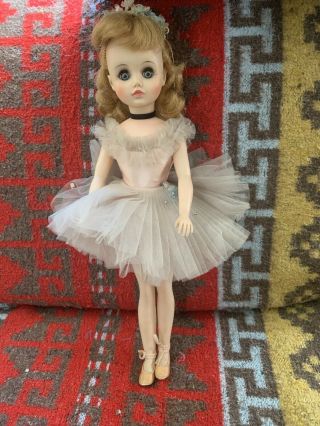 Vintage Very Rare 1966 Madame Alexander Doll 16 " Ballerina