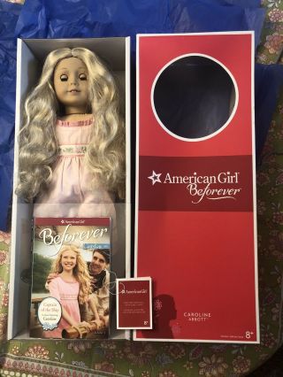 American Girl Doll Of The Year 2012 Caroline Abbott,  Retired,  With Book